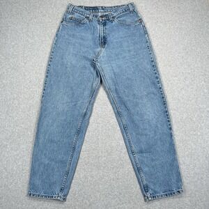 Vintage 90s Orange Tab Levis 560 Jeans Mens 31x30 (29x28) Loose Fit Tapered Leg